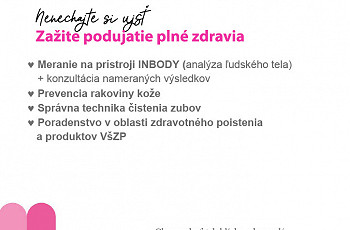 Aquapark Trnava - Pre zdravie 27.7.2024